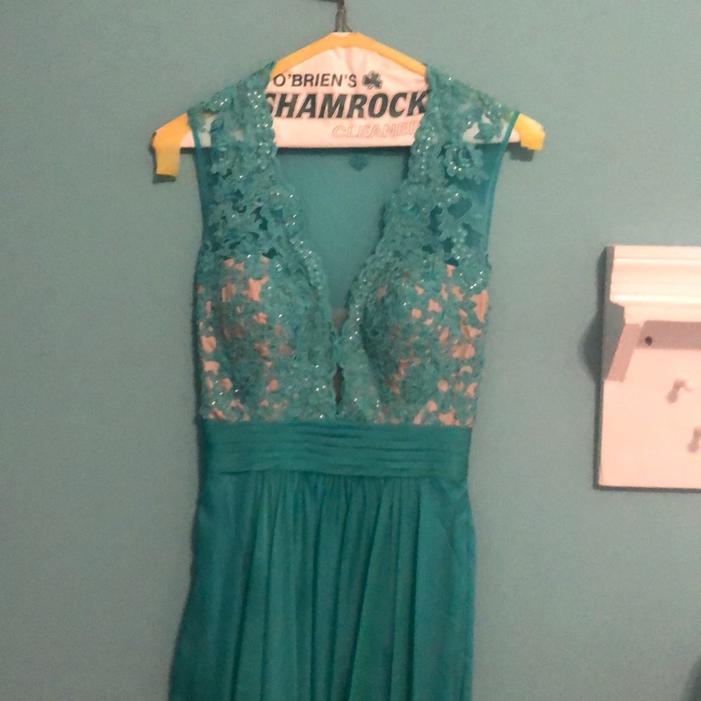 Prom dress, light water stains-barely noticeable!